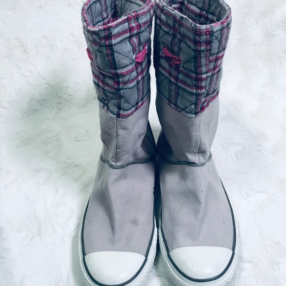 Converse All Star Chuck Taylor Andover High Fold Over Sneaker Boot - Picture 2 of 5